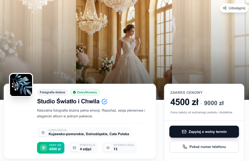 Profesjonalna strona Twojej firmy